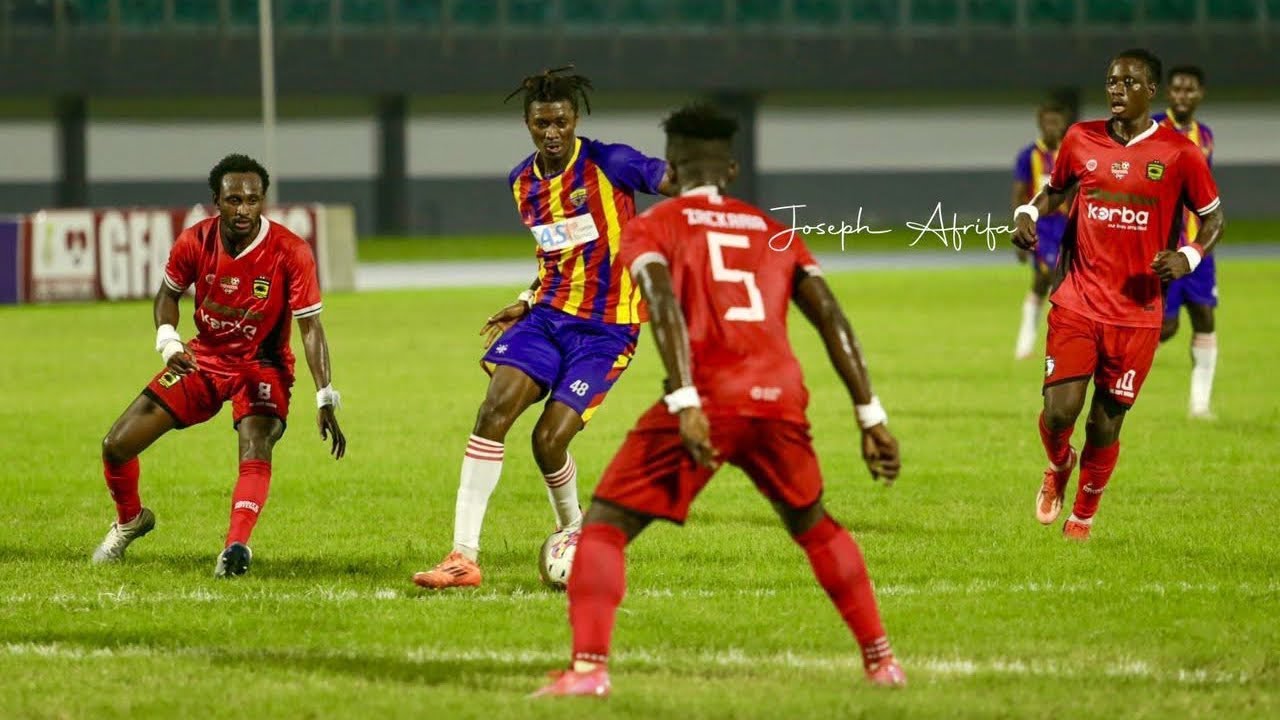 Highlights #GhalcaTop4. #Hearts 2 vs #Kotoko 0