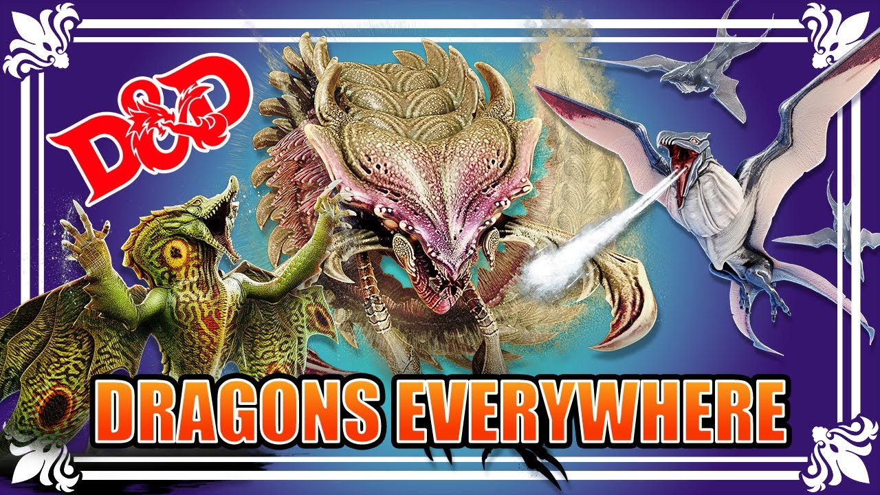 D&D Needs [Even] More Dragons! | Monster Week: Dragons | D&D 5e
