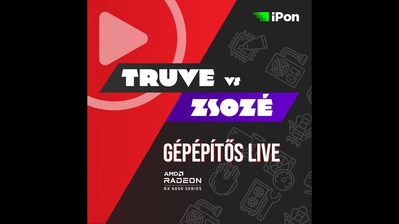 Truve és Zsozé gépépítős LIVE és nyereményjáték