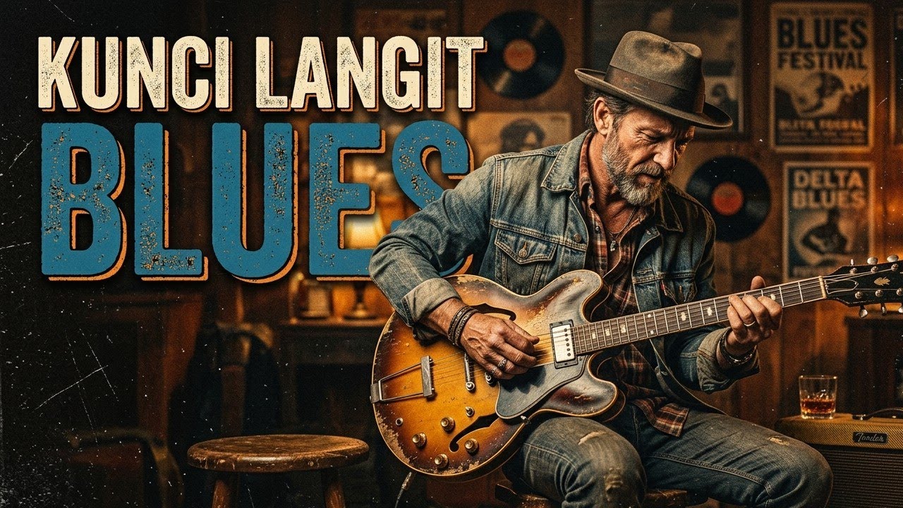 Kunci Langit - Blues Slow Asik | Blues Renungan