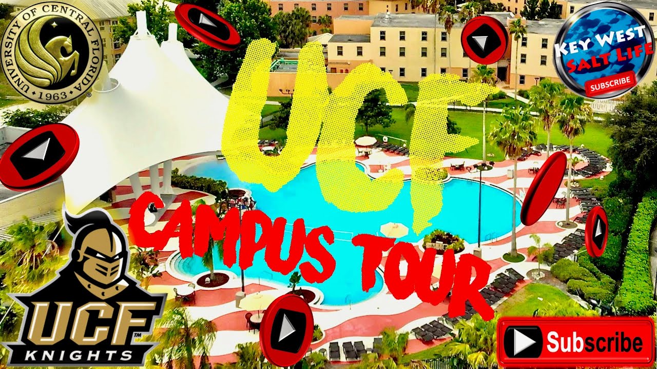 ❤️ University of Central Florida (UCF) Campus Tour  (4K)