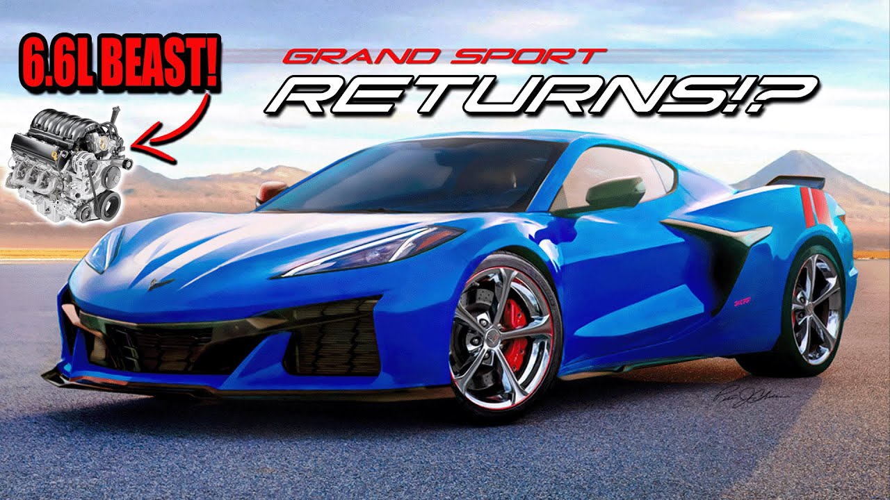 Новый 6,6-литровый V8 появится для C8 и GRAND SPORT только что ПОДТВЕРЖДЕН!?