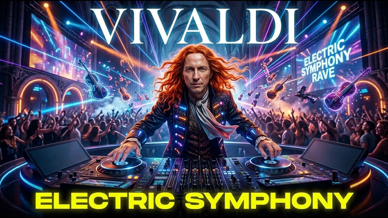 Vivaldi x Melodic Techno | Electric Symphony | Focus & Energy Mix
