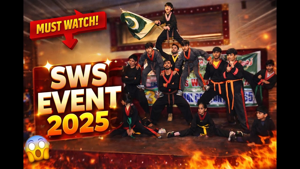 SWS Event in Dec 2025 | Bredan Fou Martial Arts performance by Asif Cheema #martialarts #karate
