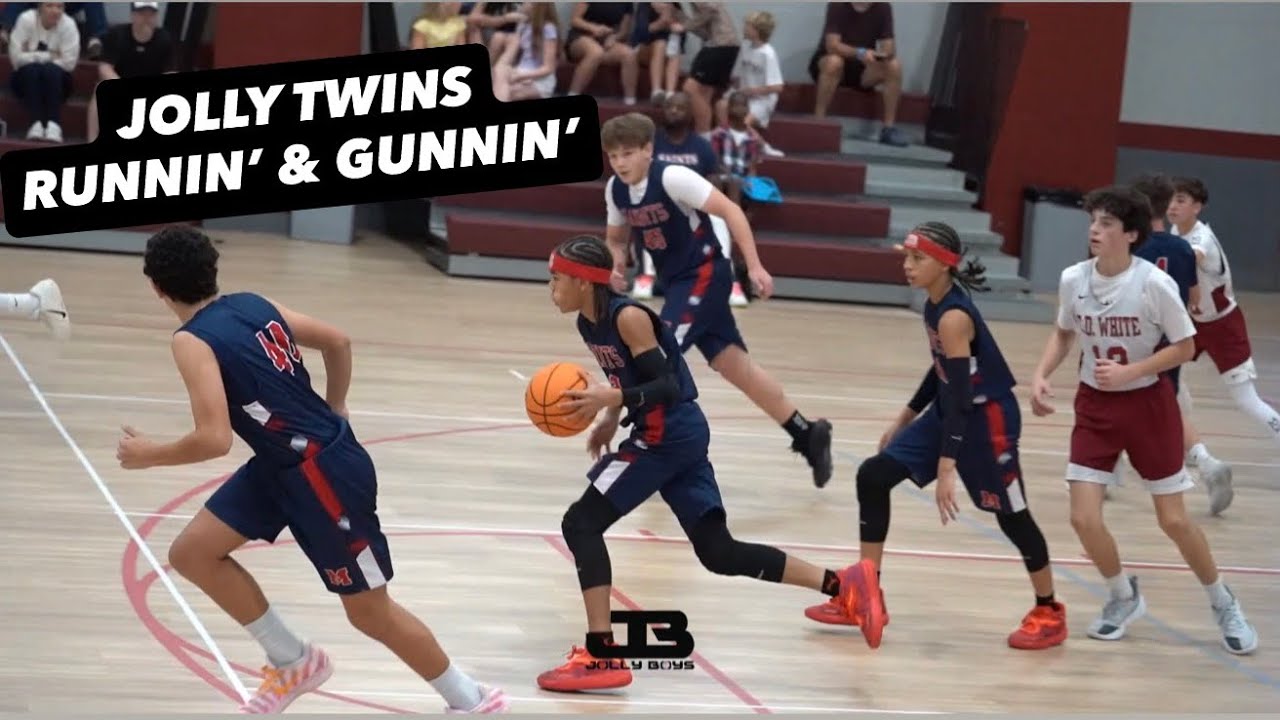 6th Grade JOLLY TWINS vs E.D White 8th Graders Game 2