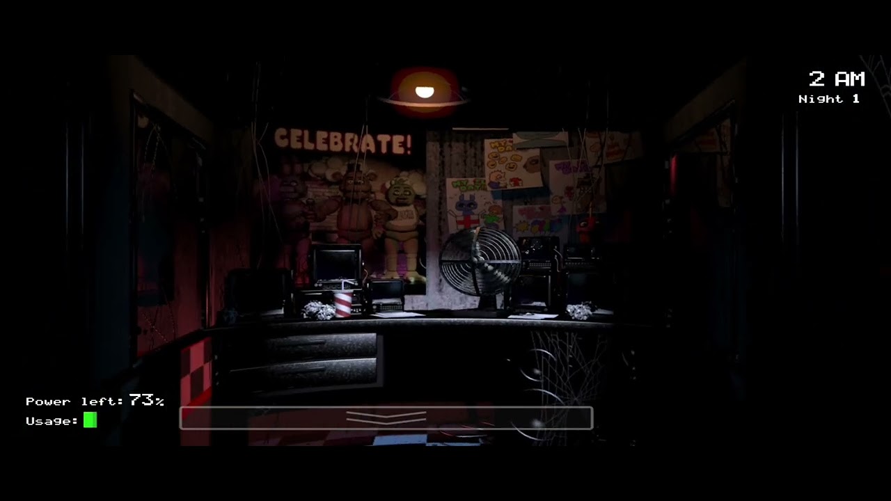 Playing fnaf 1 for my first time (night 1)