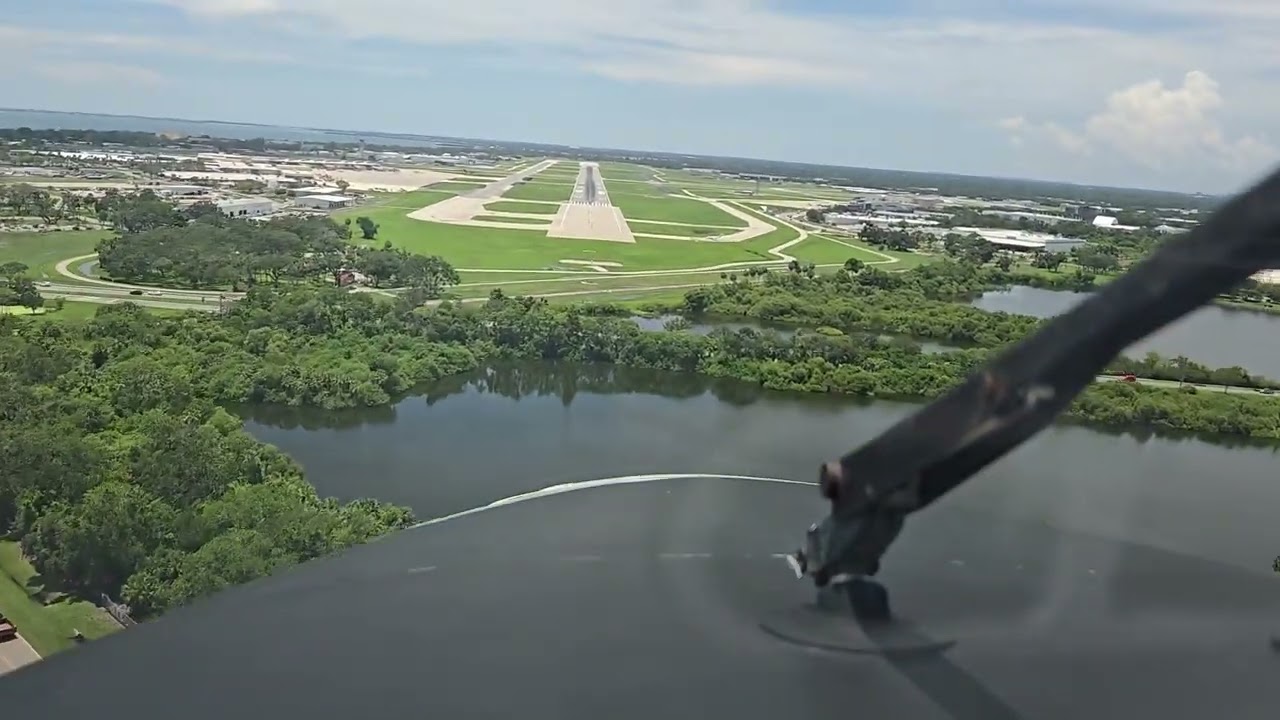 6/20/25 King Air 350 Visual Approach 32 Sarasota FL.