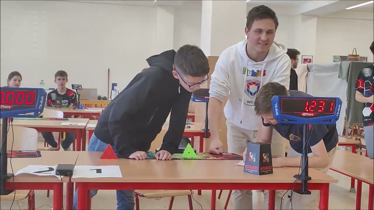 1.53 Pyraminx European Record Average (WR7)