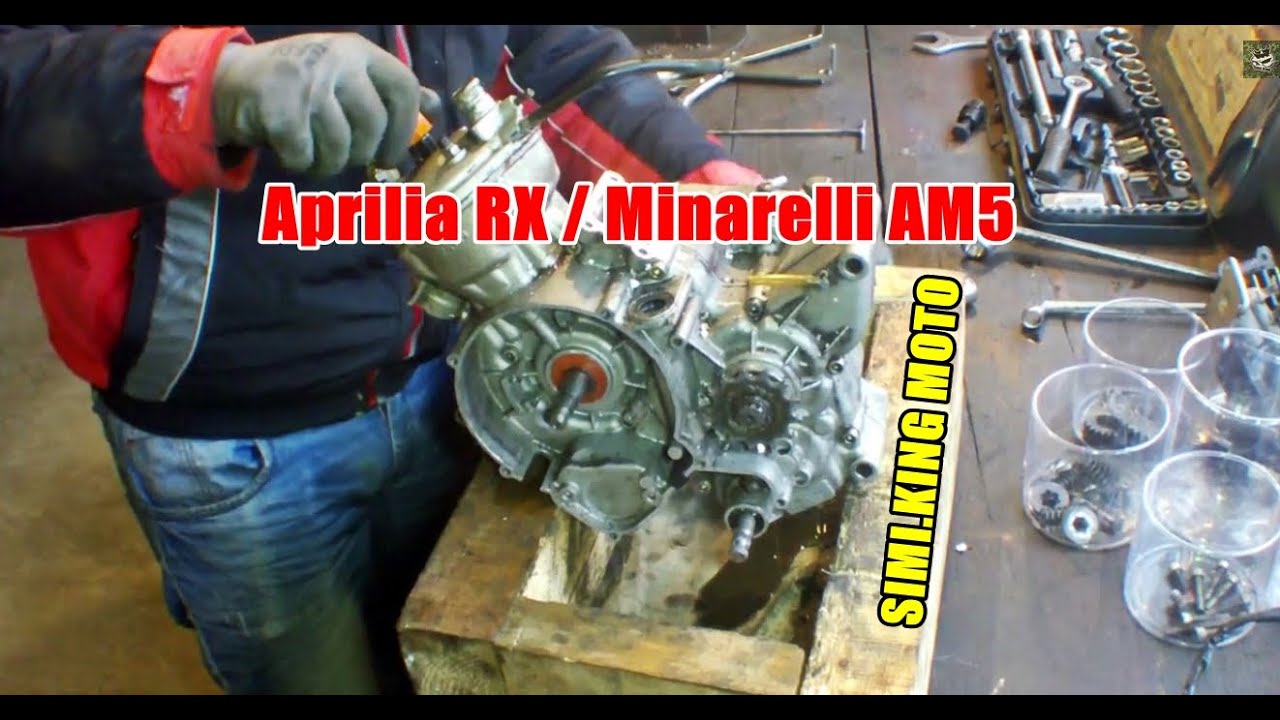 Minarelli AM5 AM6  Szétszerelés / Disassembly / Rastavjenje  Simi.King