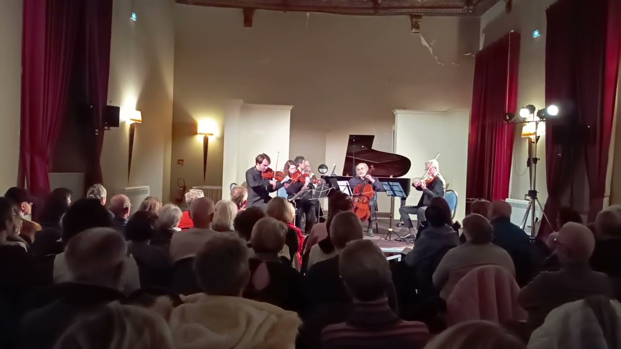 Quintette de Schumann Février 2026 Auditorium de Chaumont 52. www.alunisson52.fr