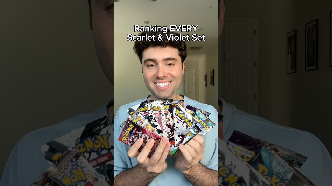 Ranking Every Scarlet & Violet Set! #pokemoncards