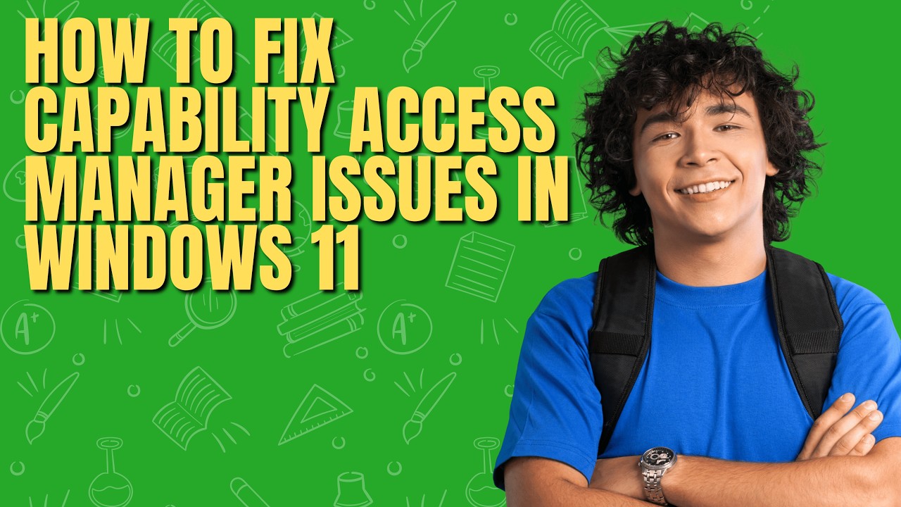 Как исправить проблемы с CapabilityAccessManager в Windows 11 (Руководство 2026 года)