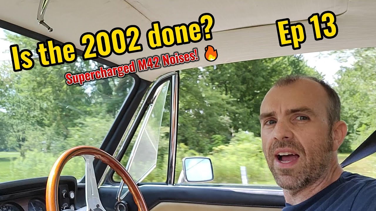 1974 BMW 2002 Ep 13 of my Downing Atlanta M42 Swap. Running and driving finally!