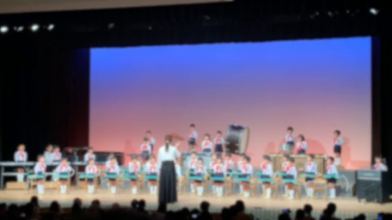 姫路若葉保育園　令和1年度　音楽会　4歳児 歌「手をつなごう」