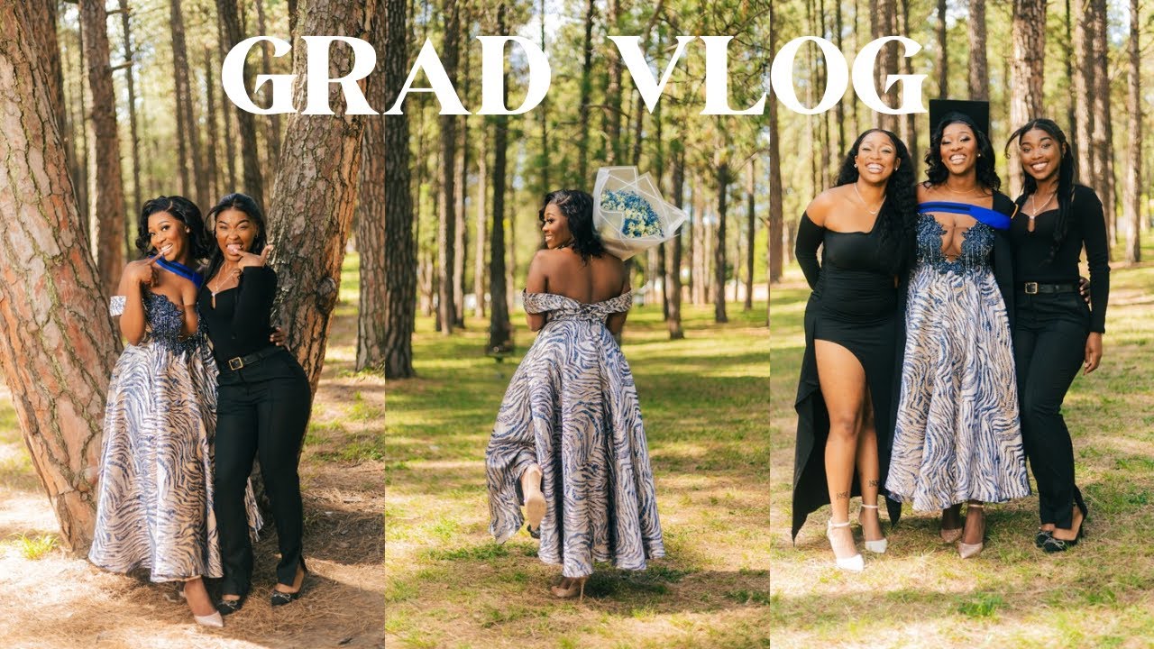 GRADUATION VLOG: Graduation attendance; Pyjama Party & Lunch Date🤍