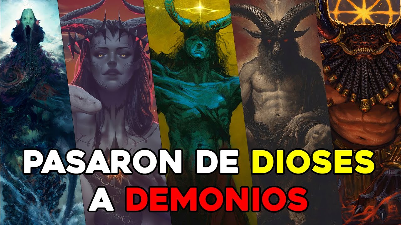 🔴 Demonized Gods and Spirits | Mythology #gods #mythology #legends #deities #demons
