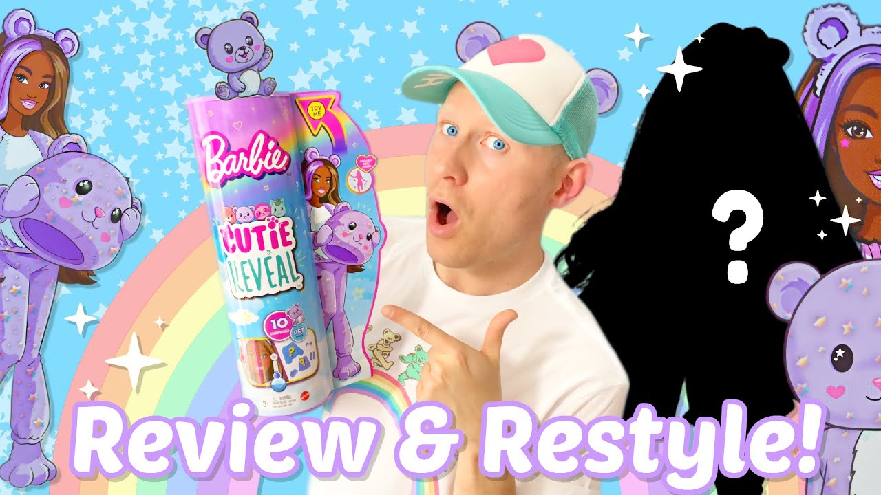 Барби, милашка! 🧸💜✨ ПЛЮШЕВЫЙ МЕДВЕДЬ! Обзор и рестайлинг! (фэнтези-сериал)