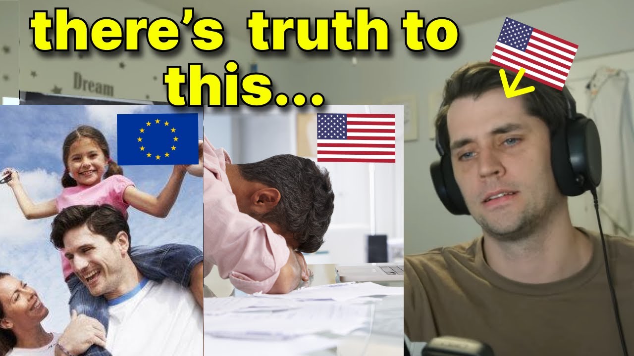 Americans = Live to WORK, Europeans = Work to LIVE