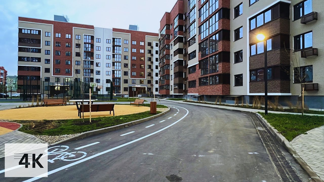 🇷🇺 🌬️ Walking Tour in Russia, Krasnodar in the End of 2025