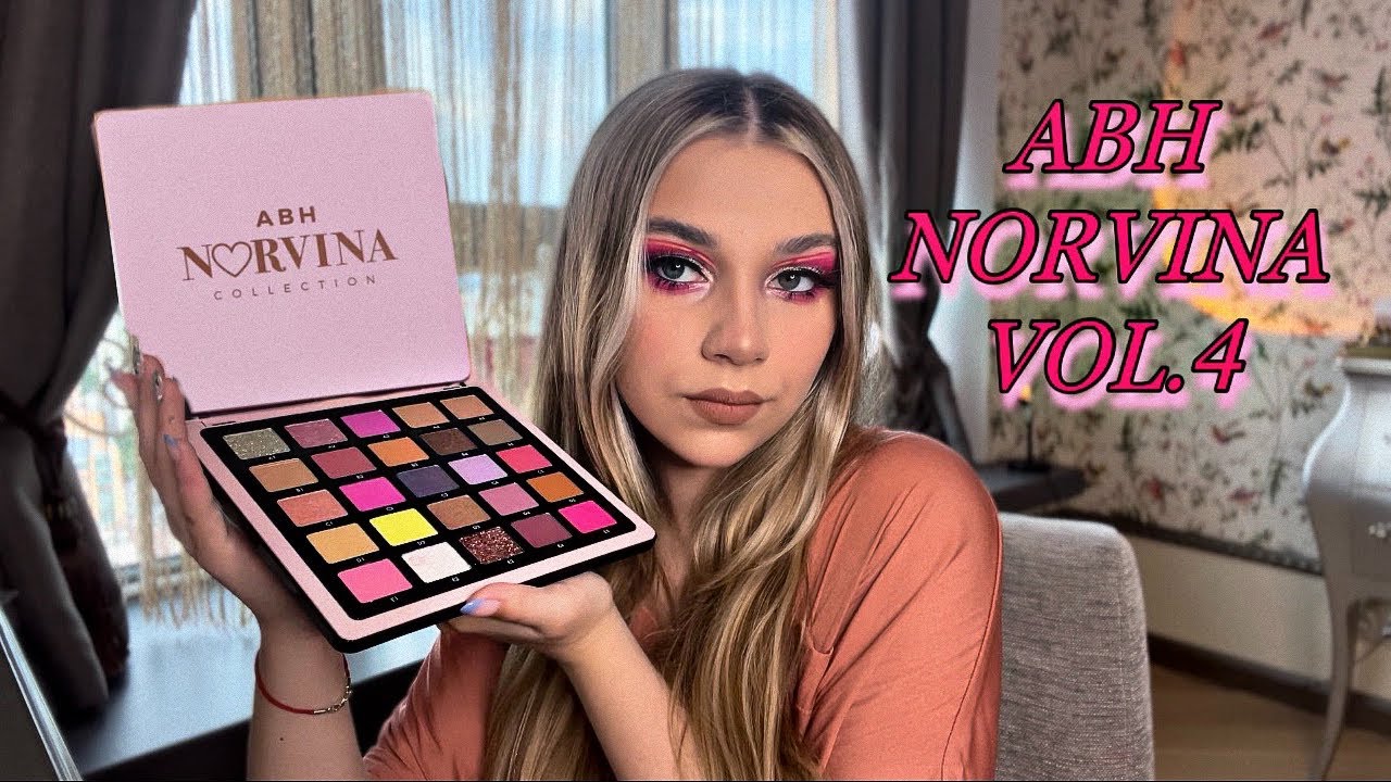 ОБЗОР НА ABH NORVINA VOL.4| 4 макияжа|