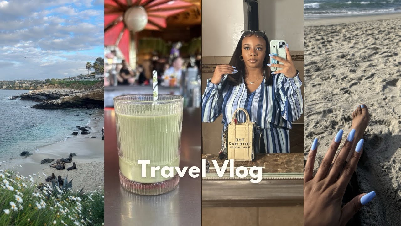 vlog: san diego trip | la jolla cove | little Italy | del mar beach & more +bestie birthday weekend!