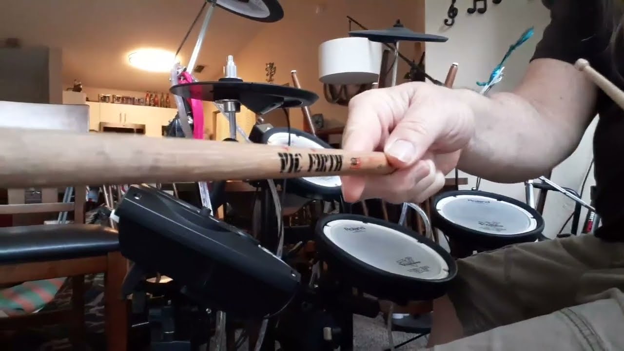 Woodshedding on the Kit...pure therapy!
