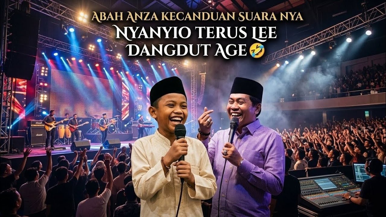 DI SURUH NYANYI TERUS 🤣 ABAH ANZA KECANDUAN SUARANYA