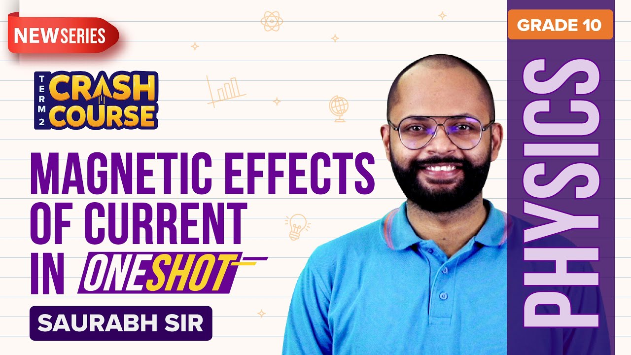 Magnetic Effects of Electric Current Class 10 Science (Physics) One Shot | (Term-2) Crash Course