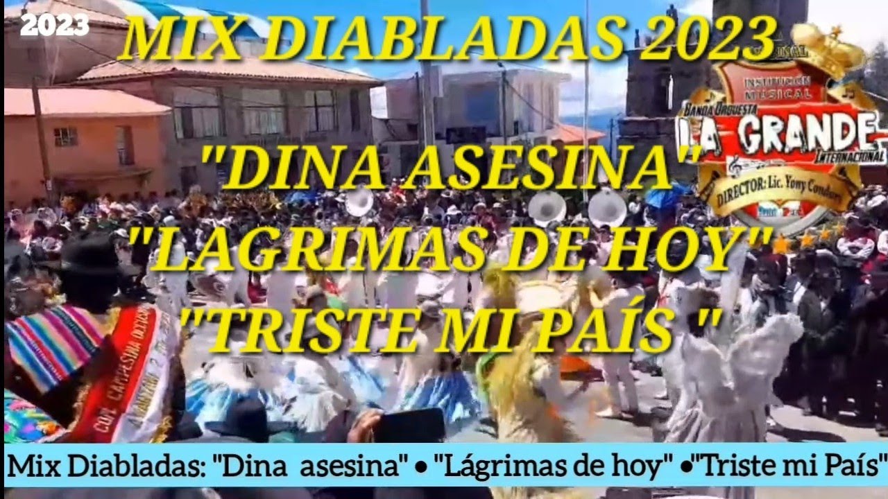 I.M.B.O. LA GRANDE PUNO Mix Diabladas:Dina asesina,Lágrimas de hoy,Triste mi País EN AMANTANI 2023