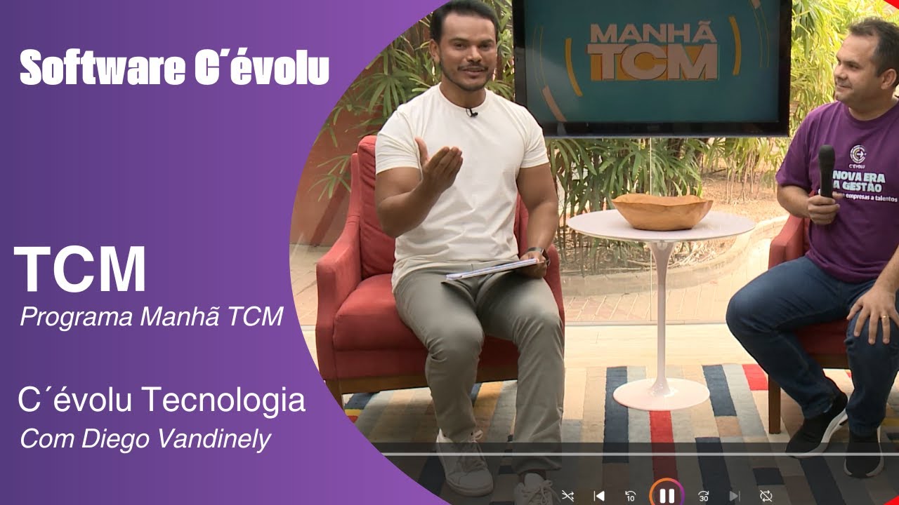 C´évolu Tecnologia no Programa Manhã TCM