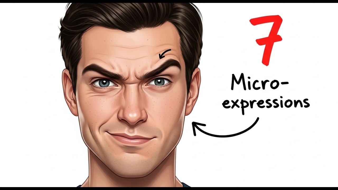 The 7 Microexpressions That Reveal EVERYTHING (You Can't Hide These!)