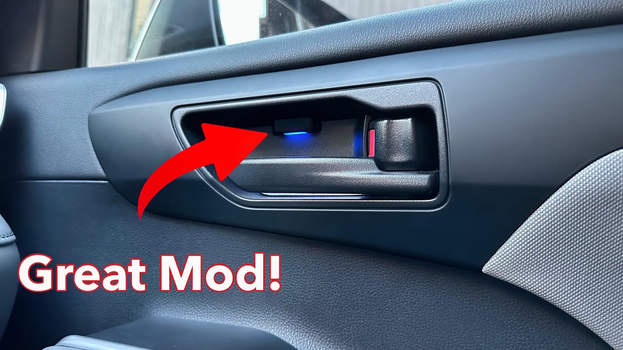 Toyota Highlander 20-23 - Interior Handle Lights Install - Plug N' Play!