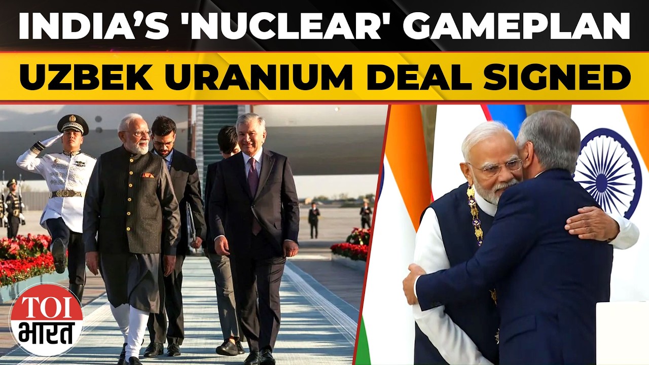 India, Uzbekistan Ink Long-Term Uranium Deal: How The Pact Boosts Delhi's Nuclear Ambitions