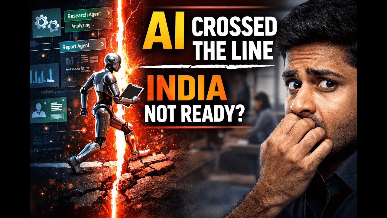 AI Just Crossed a Line — Indian Professionals Aren’t Watching