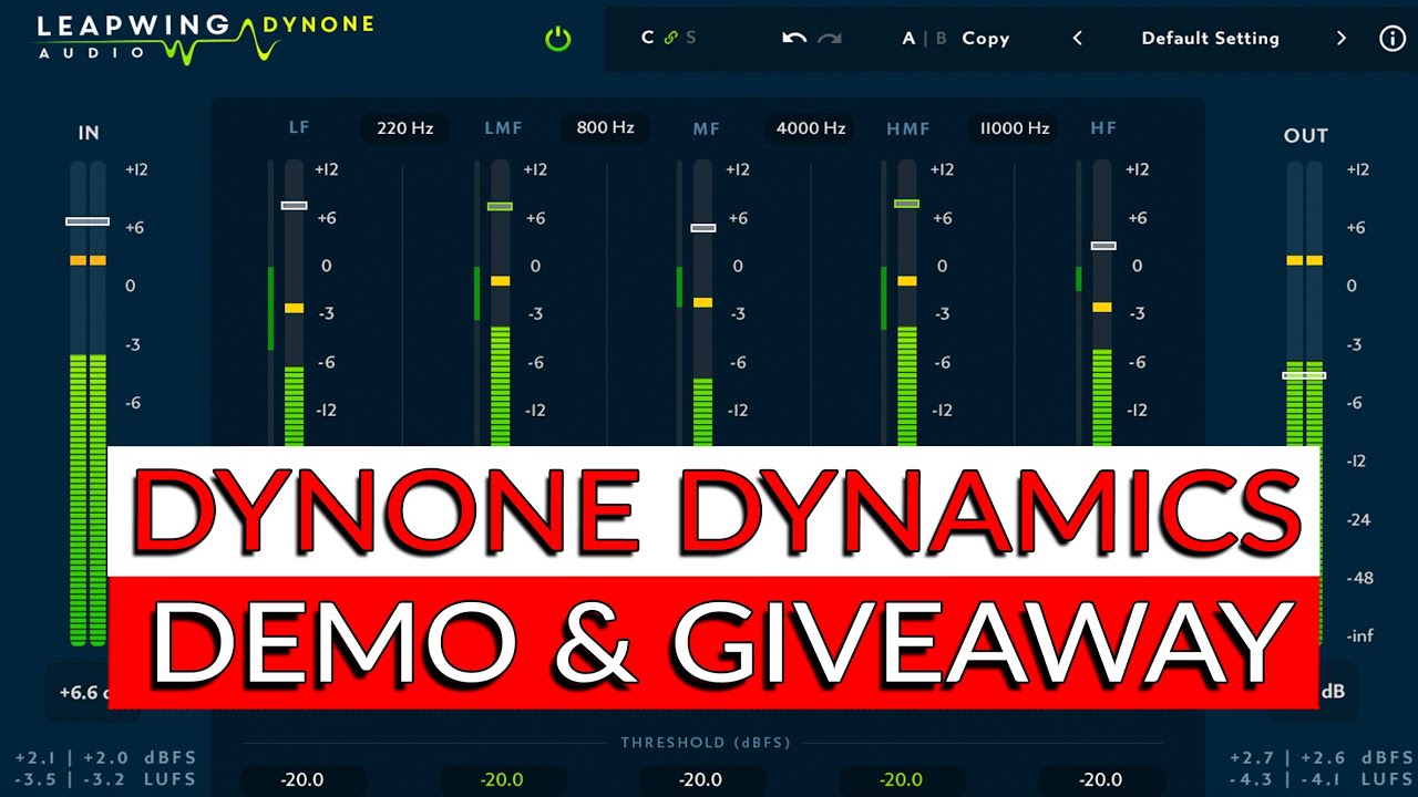 Leapwing DynOne Dynamics: Detailed Demo and Giveaway - Warren Huart: Produce Like A Pro