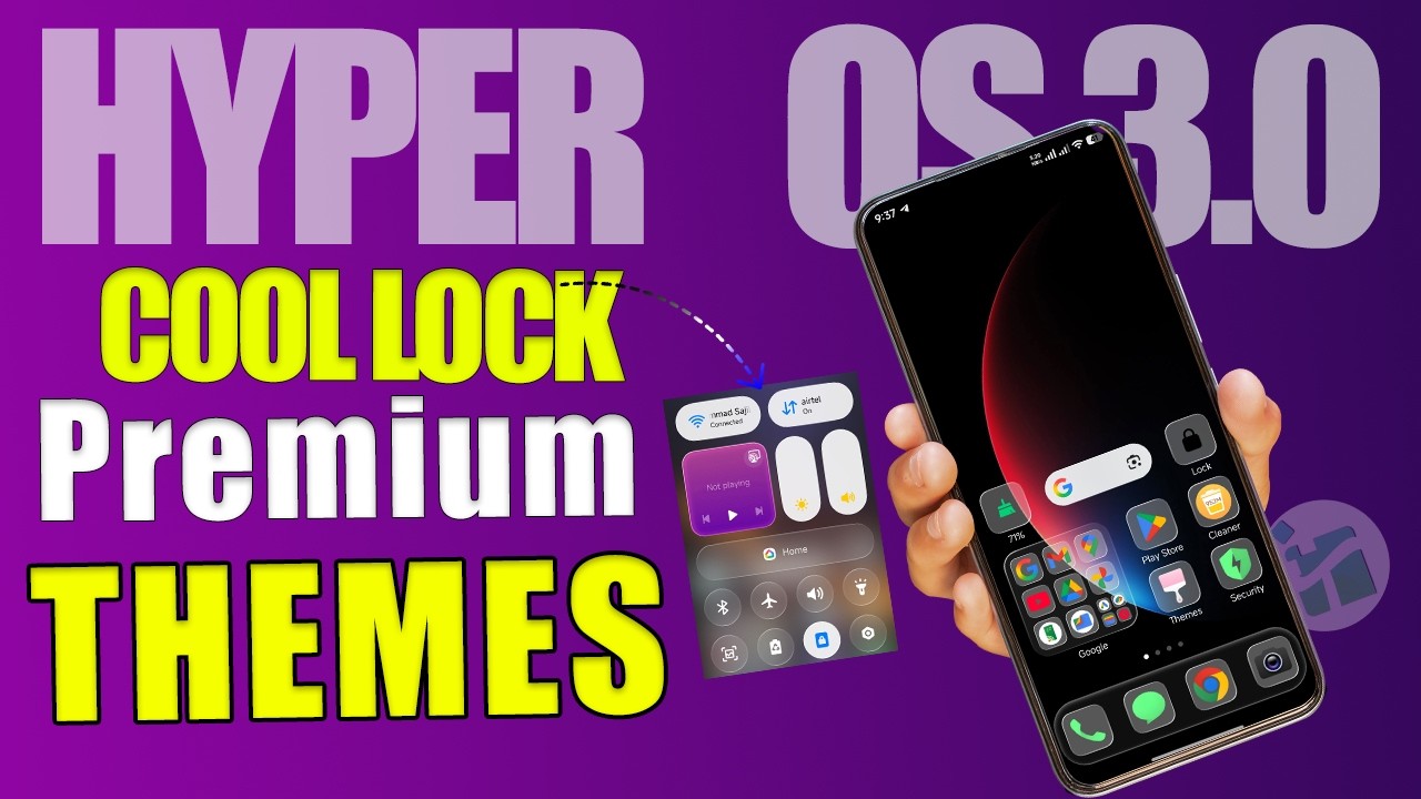 iOS 27 Latest HyperOS Themes to Try | Xiaomi HyperOS Themes with Control Centre