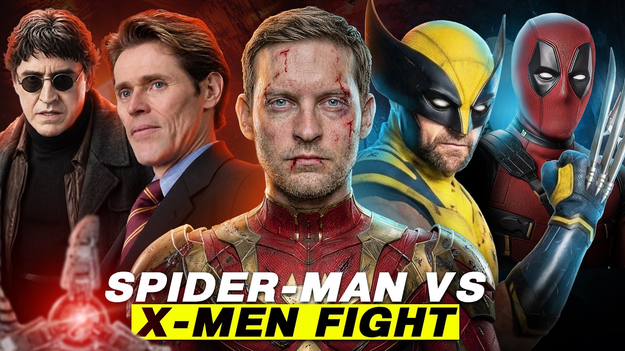 Tobey&rsquo;s IRON SPIDER vs X-Men in Avengers Doomsday!