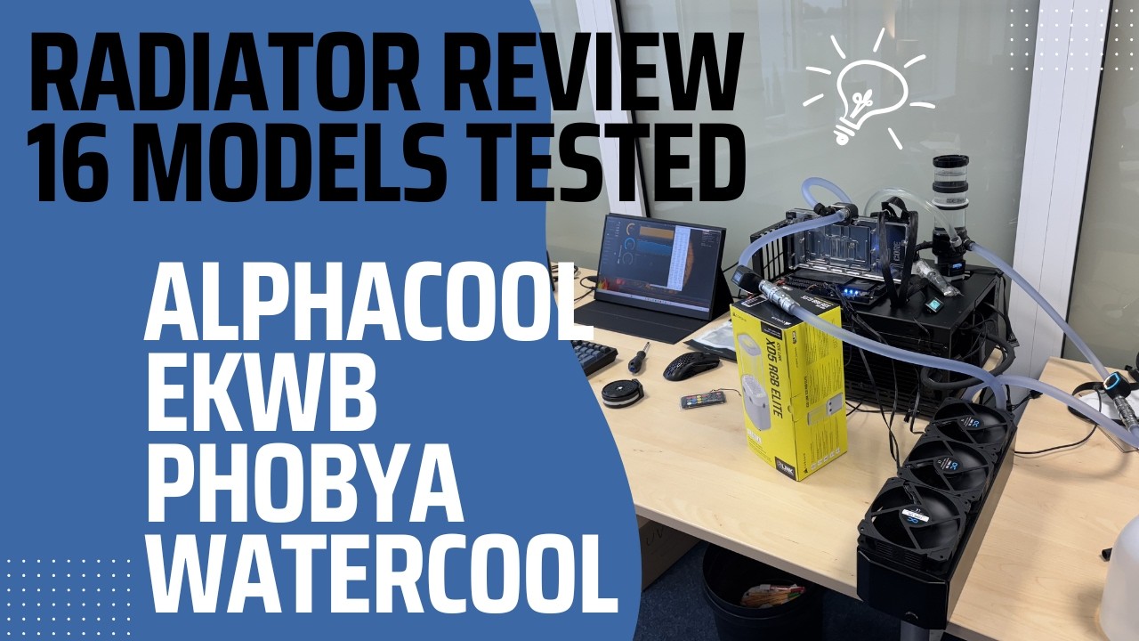 Which Radiator Is The Best For Computer Liquid Cooling - 16 Different Radiators Tested