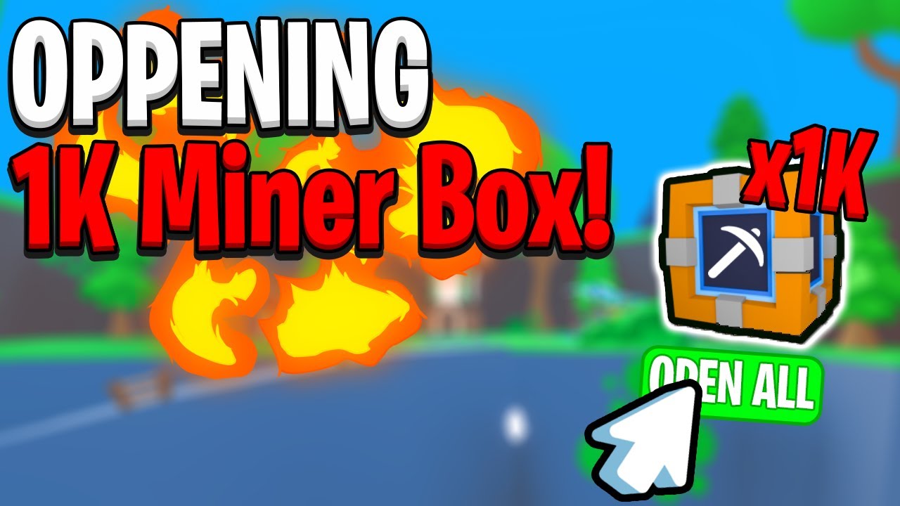 I OPPENED over 1K Miner Box In The new EVENT of Rebirth Champions X & Got The RAREST Pet!🔥🔥
