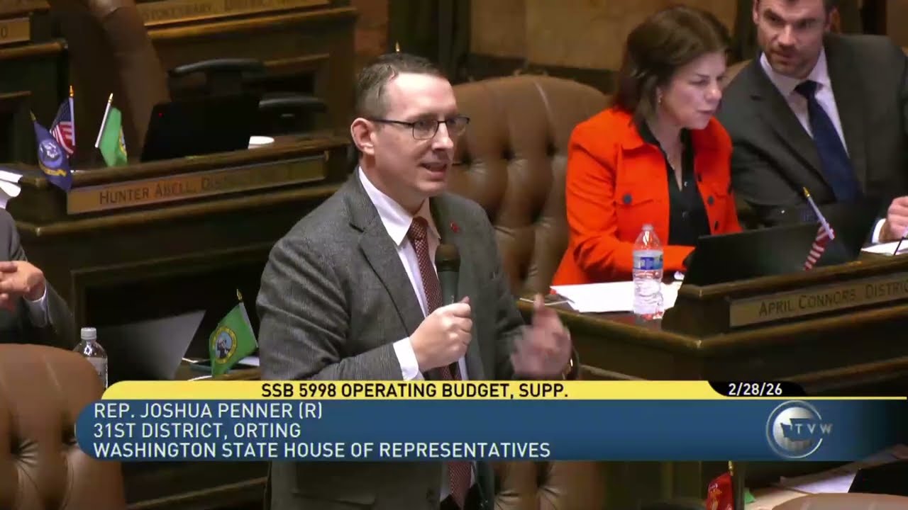 Rep. Joshua Penner fights to restore funding for WA's most vulnerable | Amend. 2111 to SB 5998