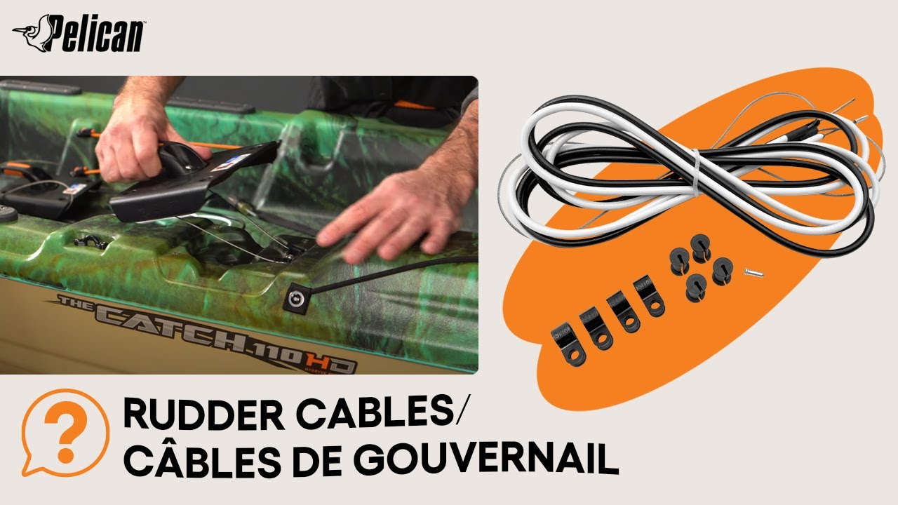 PELICAN | How To: Replace the Rudder Cables on the CATCH 110HDII & CATCH 130HDII