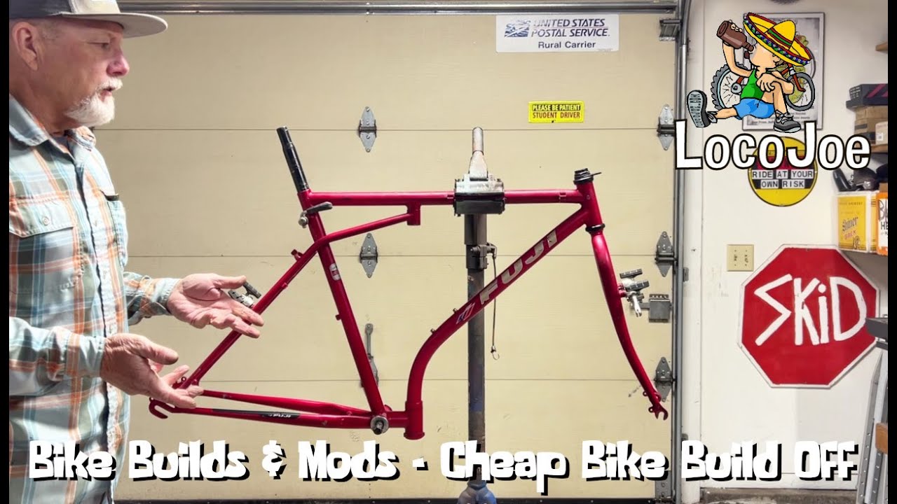 Сборка и модификация велосипедов — недорогой вариант сборки велосипеда #cheapbikebuildoff2025