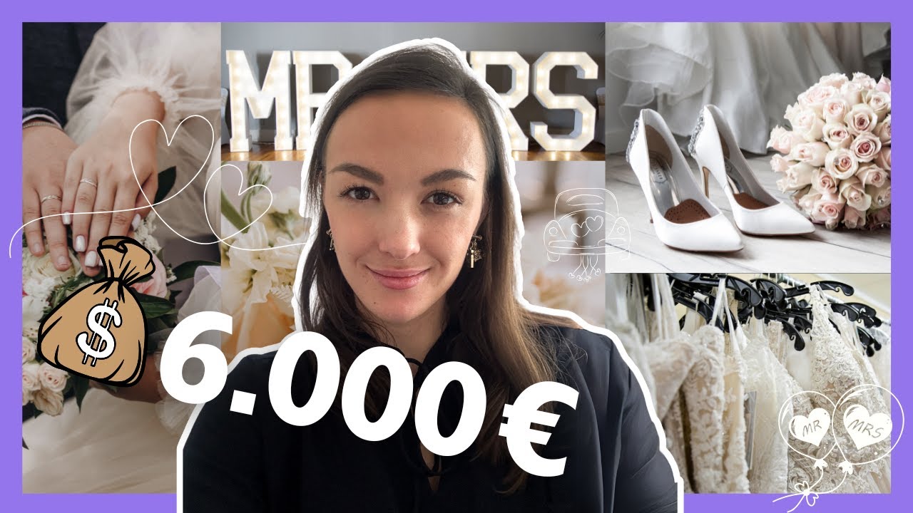 Meine 6.000€ Hochzeit 2026 – So plane ich eine Traumhochzeit mit Mini-Budget! [Live-Planung & Tipps]