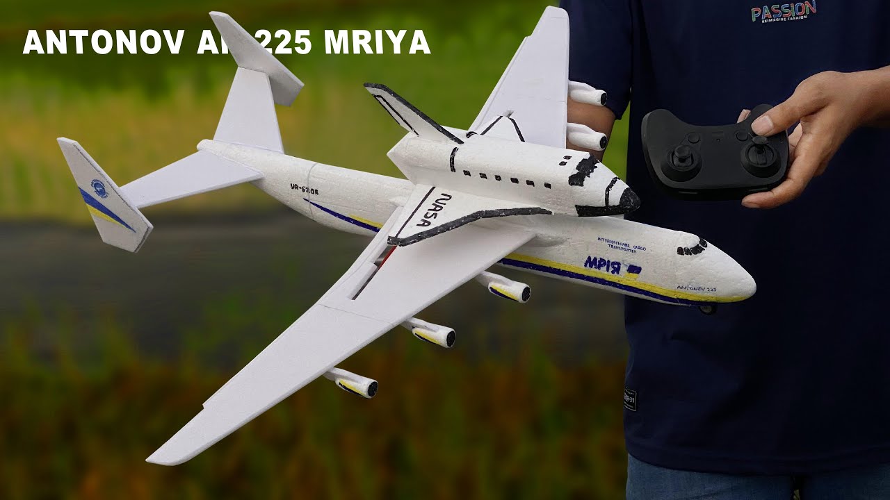 How to make Antonov AN 225 Mriya RC Cargo plane