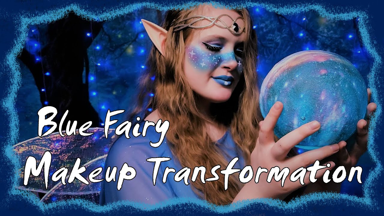 Celestial Blue Fairy Makeup Tutorial/Transformation | Jordan Elyse