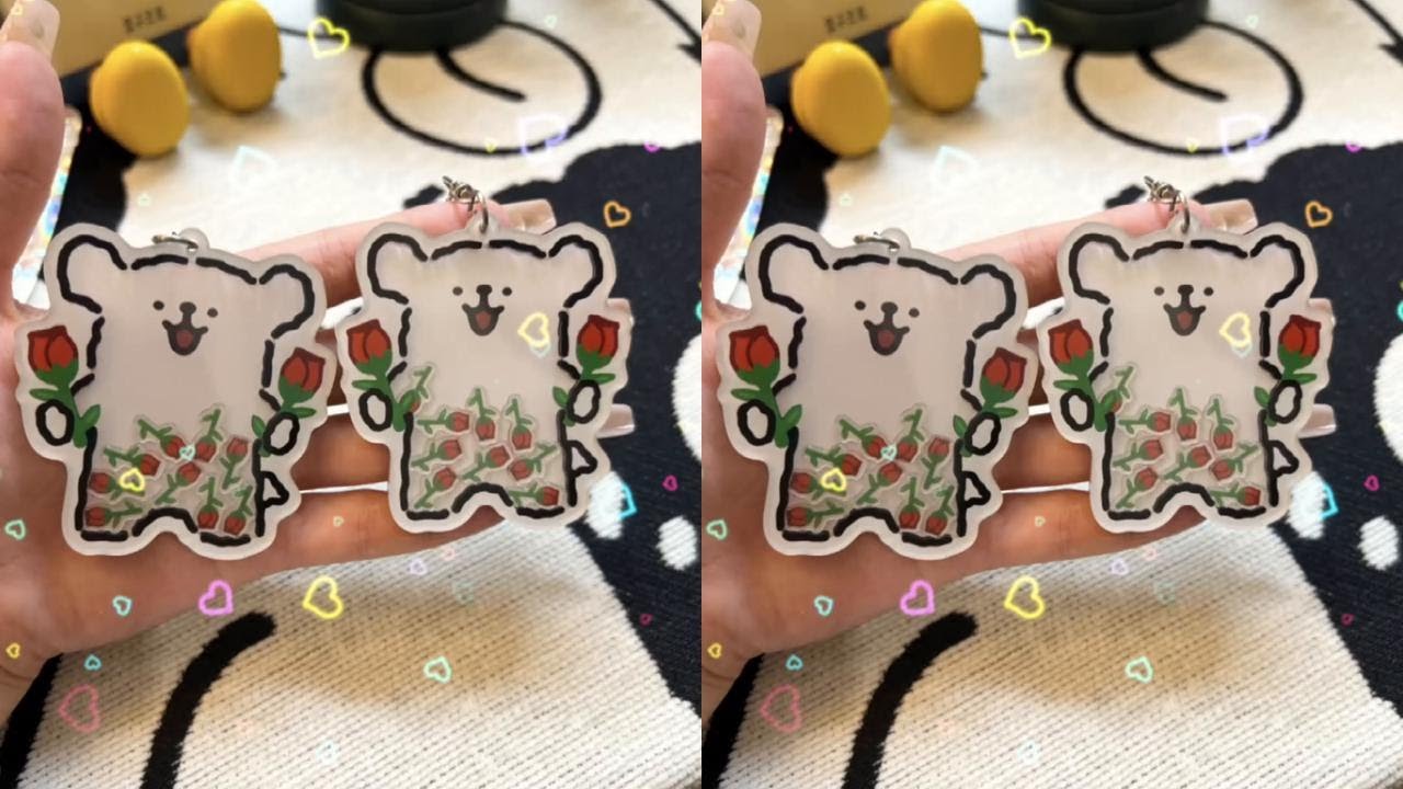 I'm so annoyed, everyone said not to, but he still buys this cute mouse keychain