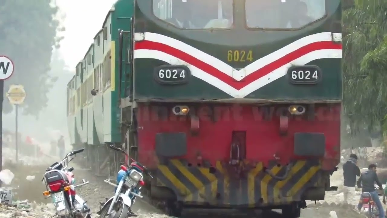 Train vs bike accident......
