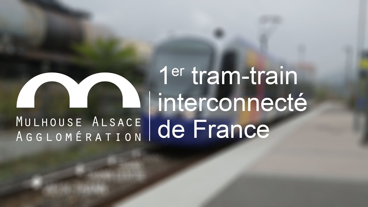 Le Tram-train à Mulhouse, premier tram-train interconnecté de France