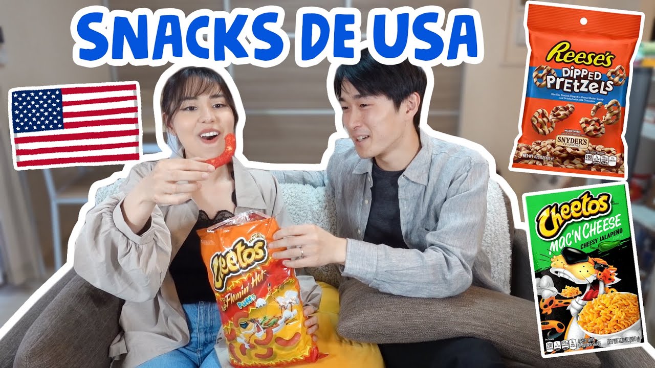 COMIMOS DULCES DE USA 🇺🇸 ¡En shock! NO CREERAS LO QUE PASÓ 🤪 // Juli & Takashi