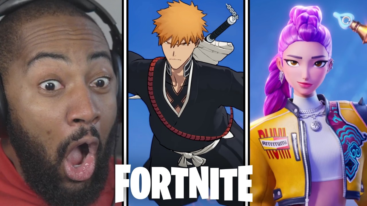 NON Fortnite Player Reacts to Crossover Trailers (KPop Demon Hunters, Kim Kardashian & MORE)